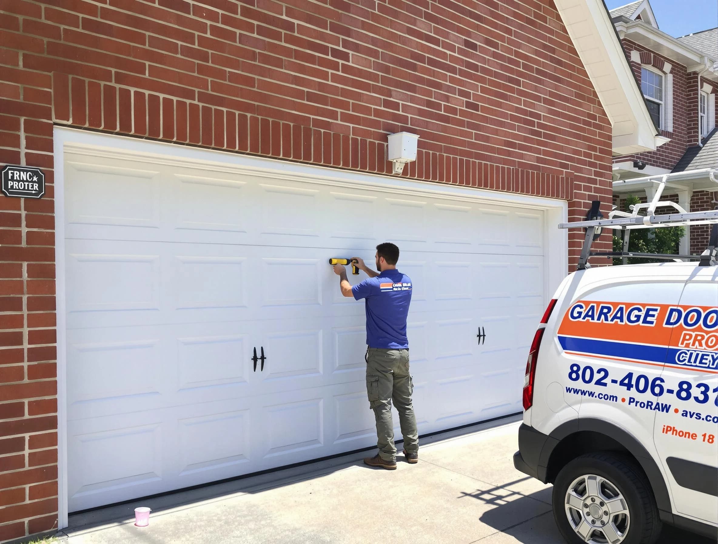Local garage door repair service by Brookhaven Garage Door Repair in Brookhaven