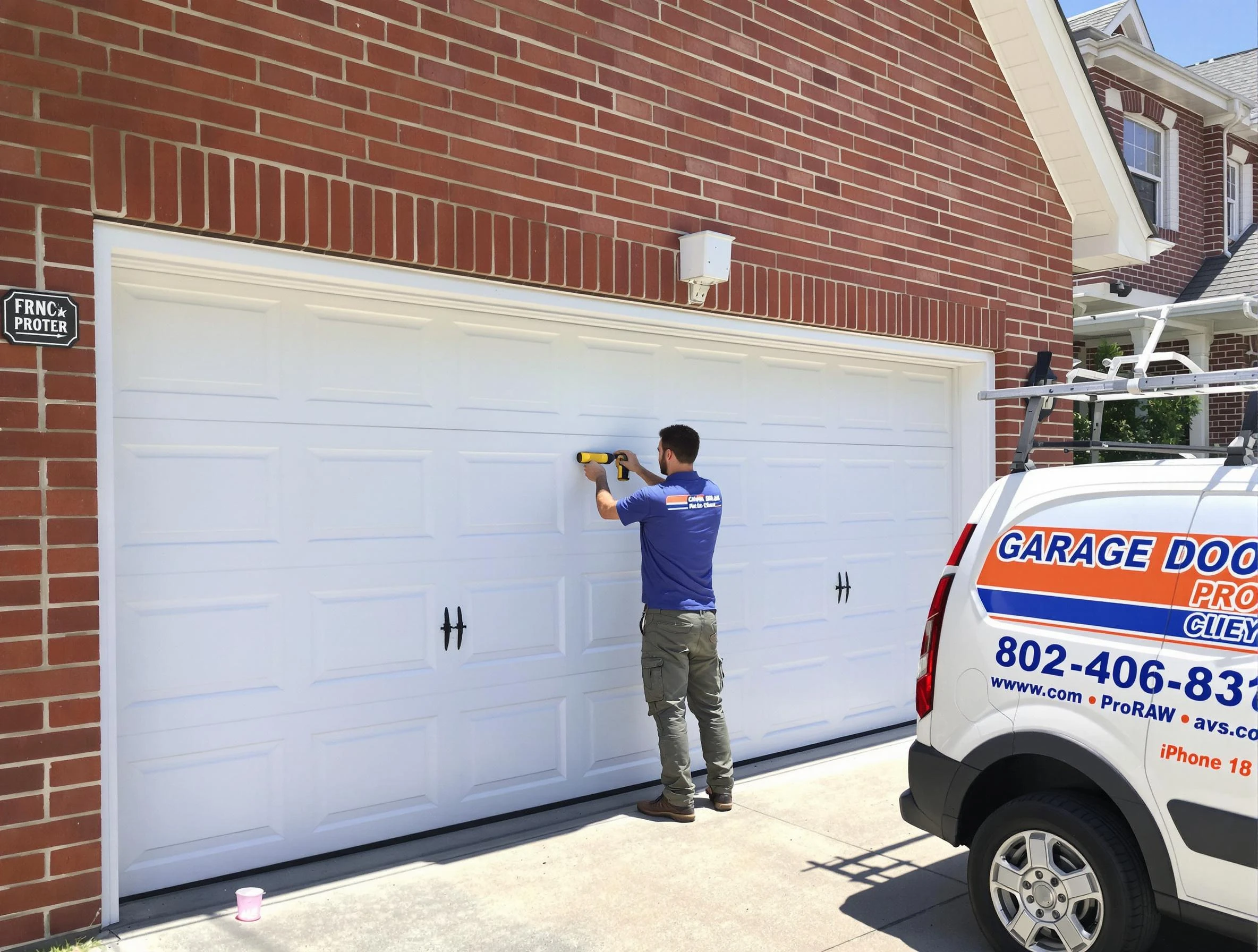 Local garage door repair service by Brookhaven Garage Door Repair in Brookhaven